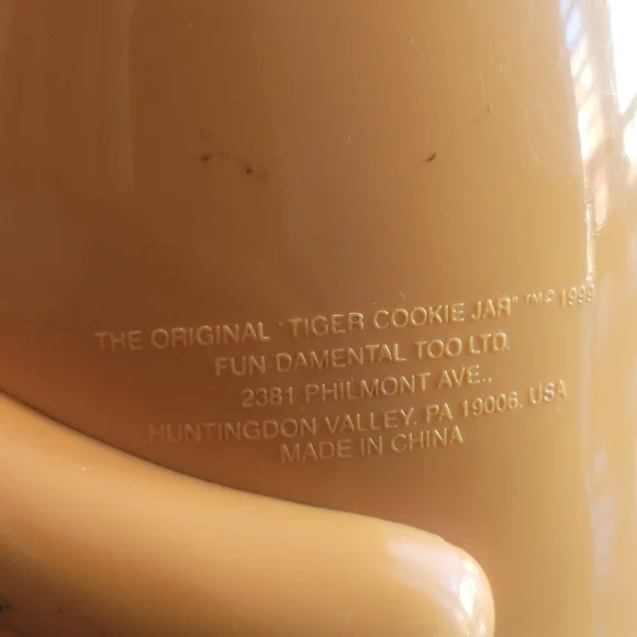 SOLDntage 1999 The Original Tiger Cookie Jar Roaring Talking Lion Working - Picture 5 of 10